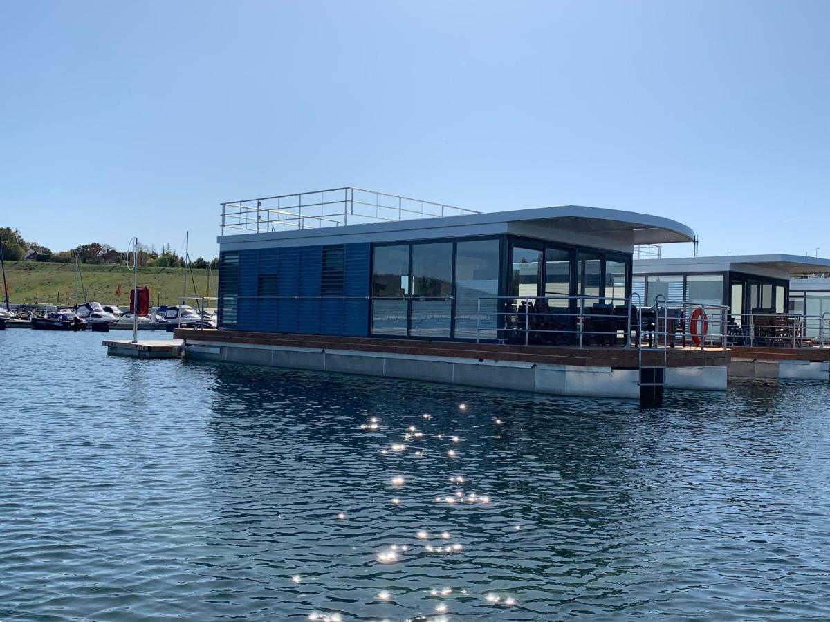 Hausboote Marina Braunsbedra 빌라 외부 사진